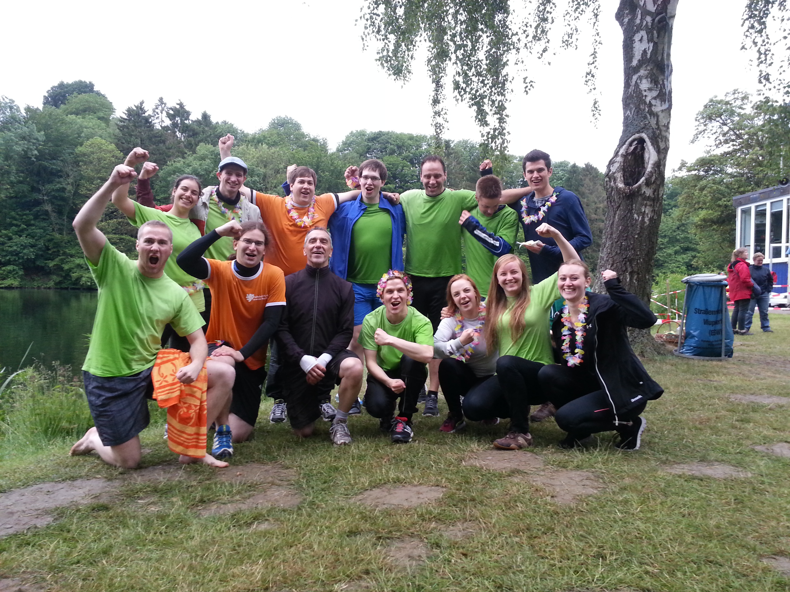 Sieger beim Drachenboot-CUP